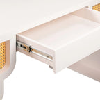 Bureau 1 tiroir Suzie Wood et Rotin