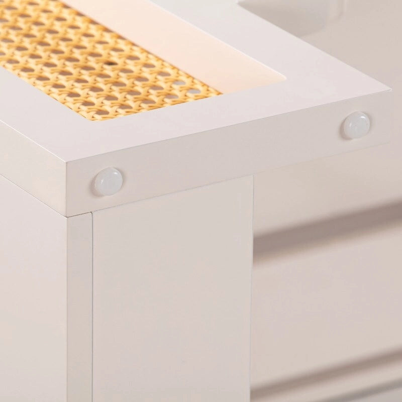 Bureau 1 tiroir Suzie Wood et Rotin