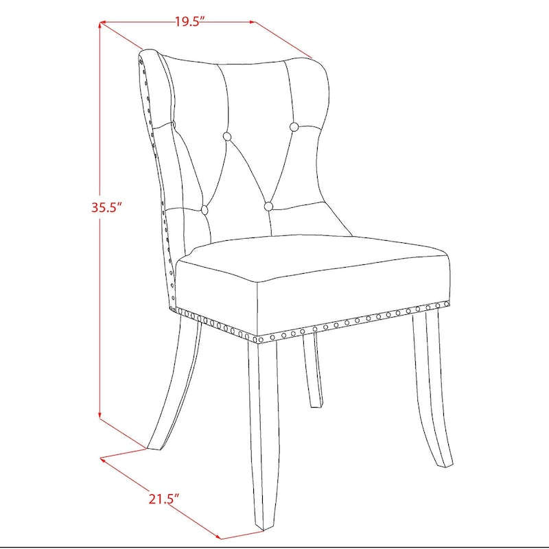 Table à manger - Table à manger rectangulaire et chaises en tissu de lin couleur beige clair