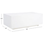 Table basse rectangulaire Dina - 40 L x 20 P x 14 H