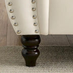 Canapé Chesterfield gris Salon