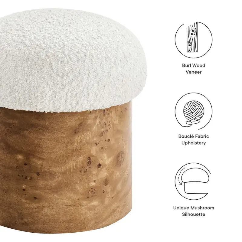 Ottoman tapissé Breeze Boucle