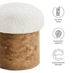 Ottoman tapissé Breeze Boucle