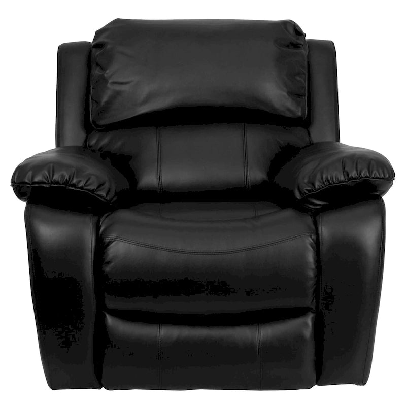 Fauteuil inclinable à bascule en cuir souple