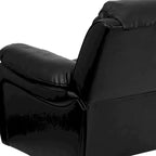 Fauteuil inclinable à bascule en cuir souple