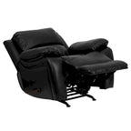 Fauteuil inclinable à bascule en cuir souple