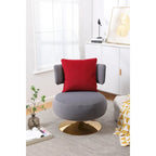 Fauteuil pivotant pour salon et chambre à coucher