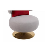Fauteuil pivotant pour salon et chambre à coucher