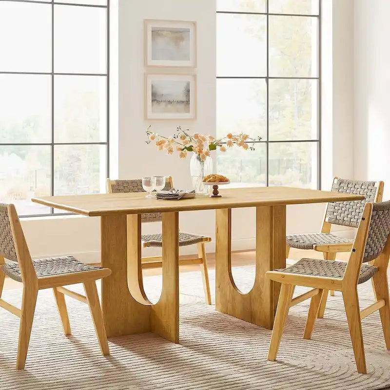 Rectangular 70 Wood Dining Table