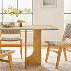Table à manger rectangulaire en bois 70