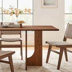 Table à manger rectangulaire en bois 70