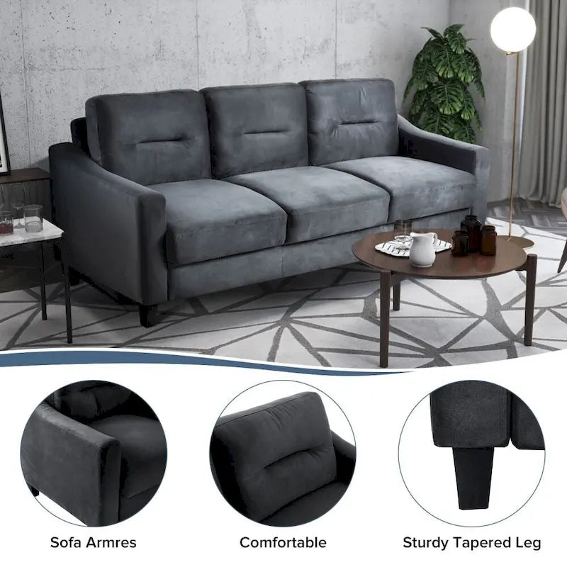 Canapés d'angle confortables pour salon/chambre/bureau/petits espaces