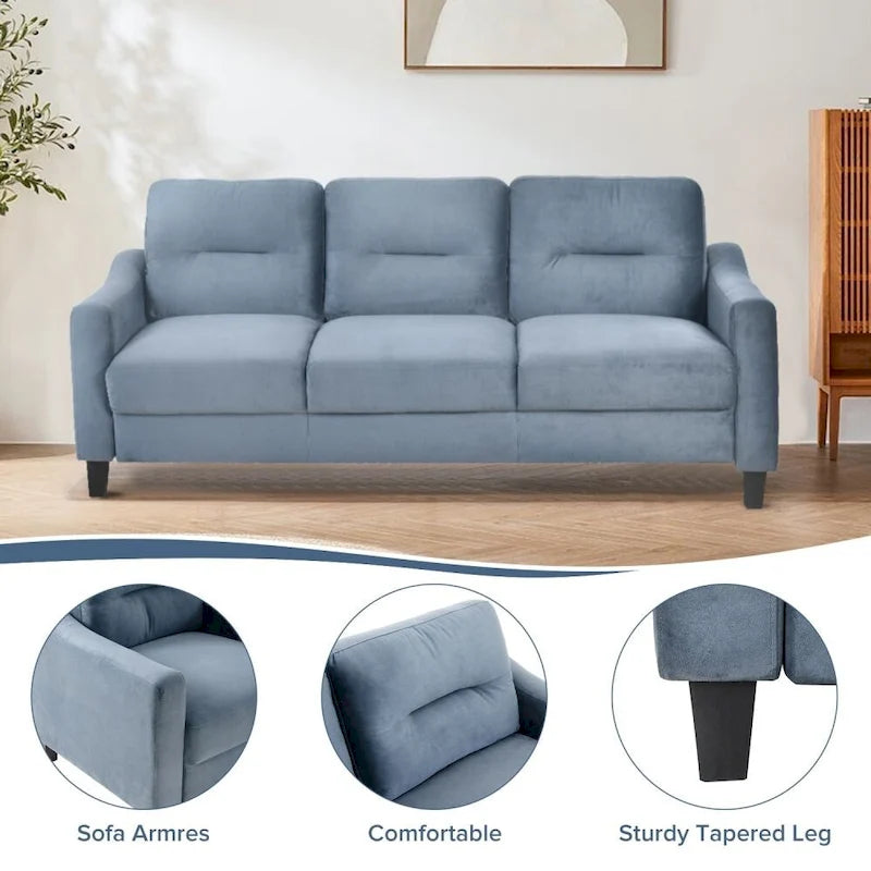Canapés d'angle confortables pour salon/chambre/bureau/petits espaces