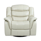 Fauteuil inclinable pivotant et coulissant manuel Rover 41,5 en similicuir