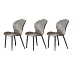 Lot de 3/6/9/12 chaises de salle à manger modernes en cuir PU - Confortables, faciles à nettoyer, design contemporain pour cuisine ou salle à manger