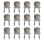 Lot de 3/6/9/12 chaises de salle à manger modernes en cuir PU - Confortables, faciles à nettoyer, design contemporain pour cuisine ou salle à manger