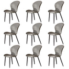 Lot de 3/6/9/12 chaises de salle à manger modernes en cuir PU - Confortables, faciles à nettoyer, design contemporain pour cuisine ou salle à manger