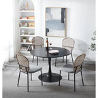 1+45pieces table and chair,white dining sets,kitchen sets,coffee sets