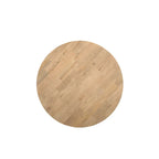 Table basse ronde en bois massif