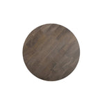 Table basse ronde en bois massif