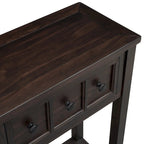 Console d'entrée rustique