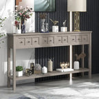 Console d'entrée rustique