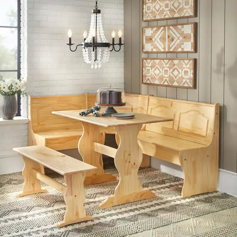 Ensemble de salle à manger 3 pièces Knox Nook Simple Living