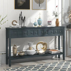 Console d'entrée rustique